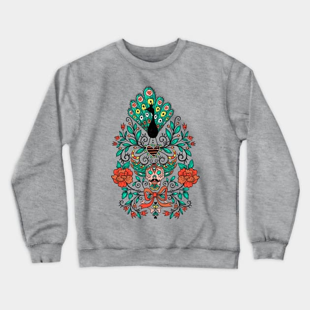 Skull Crewneck Sweatshirt by annapaff